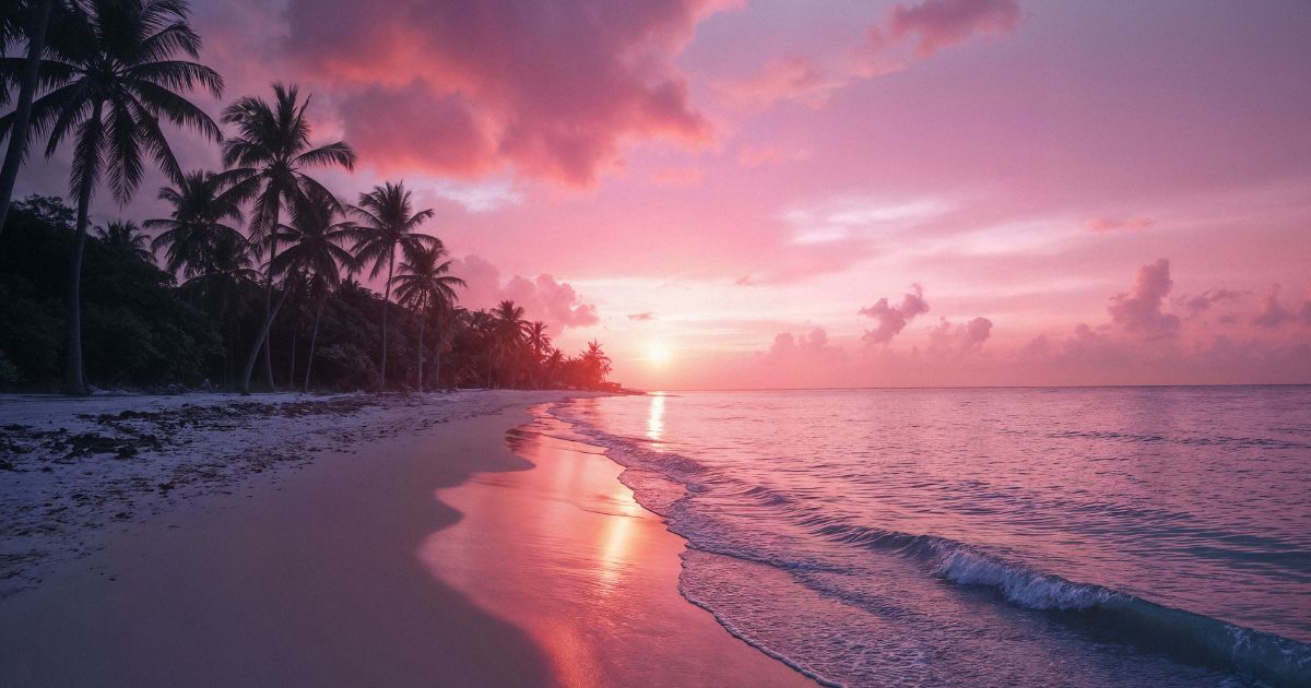 pantai pink lombok