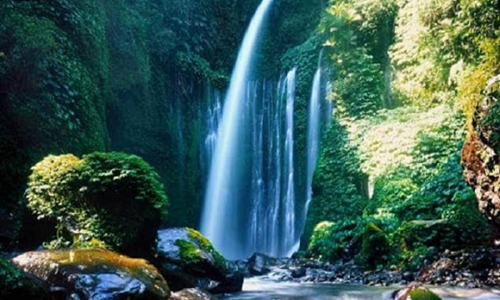 Daily Trip Senaru Lombok ke Air Terjun Sendang Gile dan Tiu Kelep dengan pemandangan alam yang indah dan asri